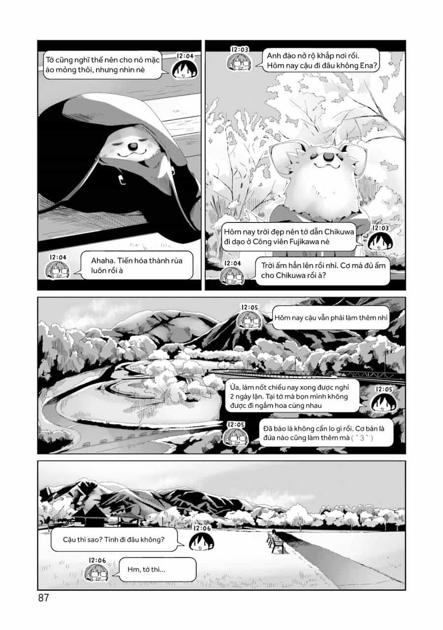 Laid-Back Camp - Chương 73 - ảnh 10