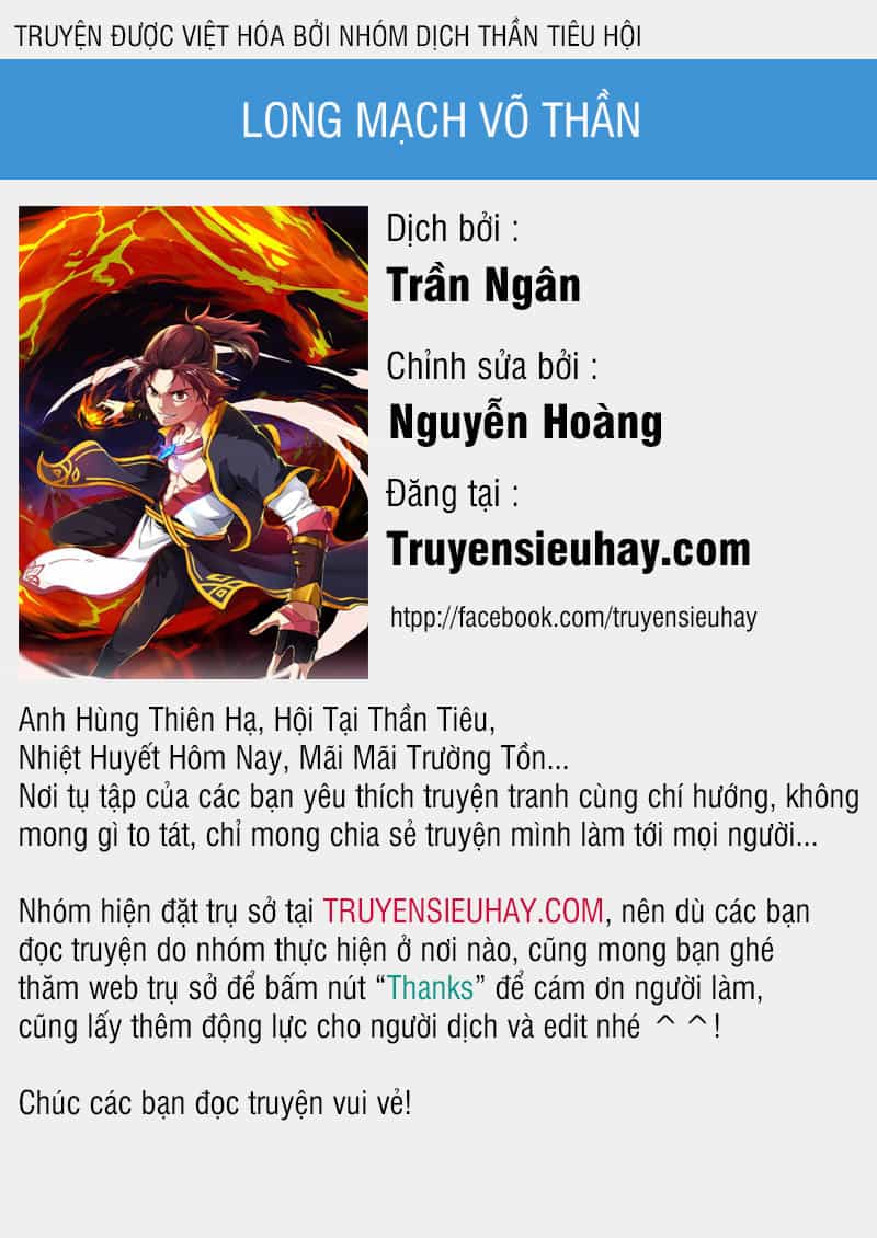 Long Mạch Võ Thần - Chương 8 - ảnh 1