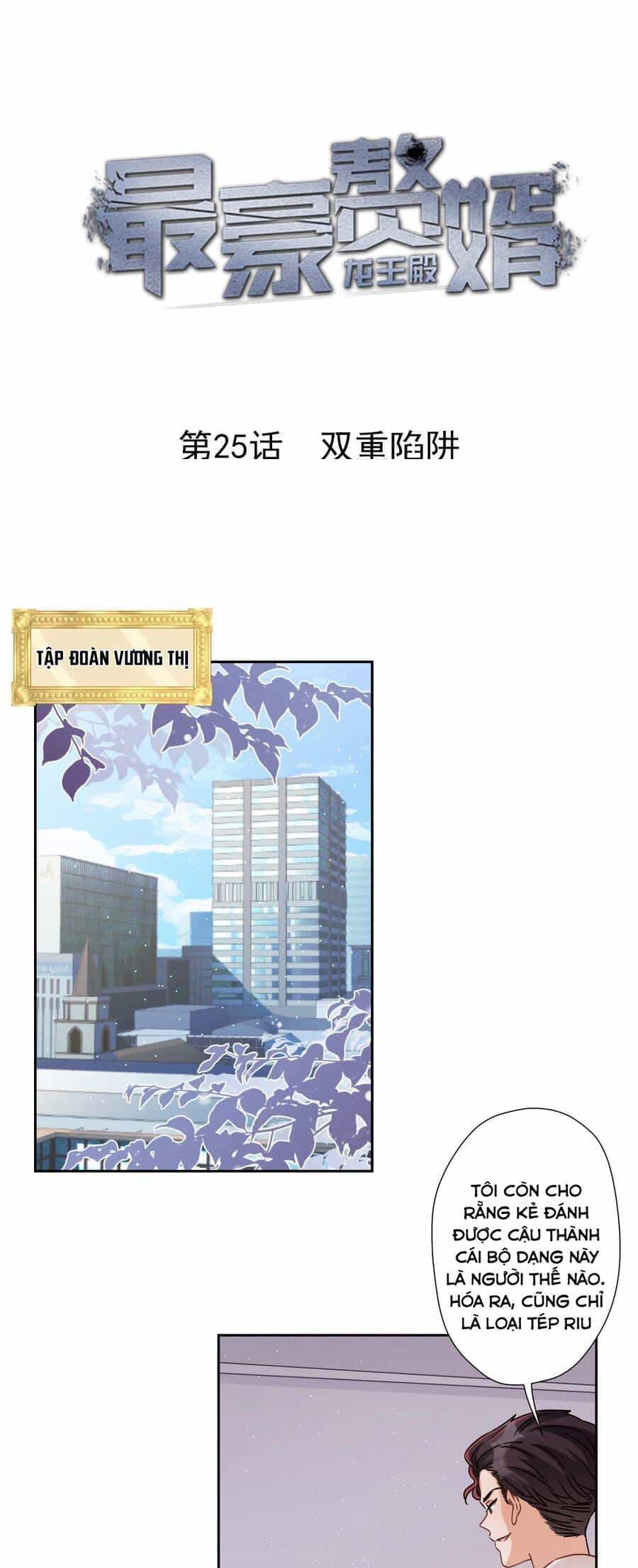 Long Vương Điện: Người Ở Rể Giàu Nhất - Chương 25 - ảnh 1