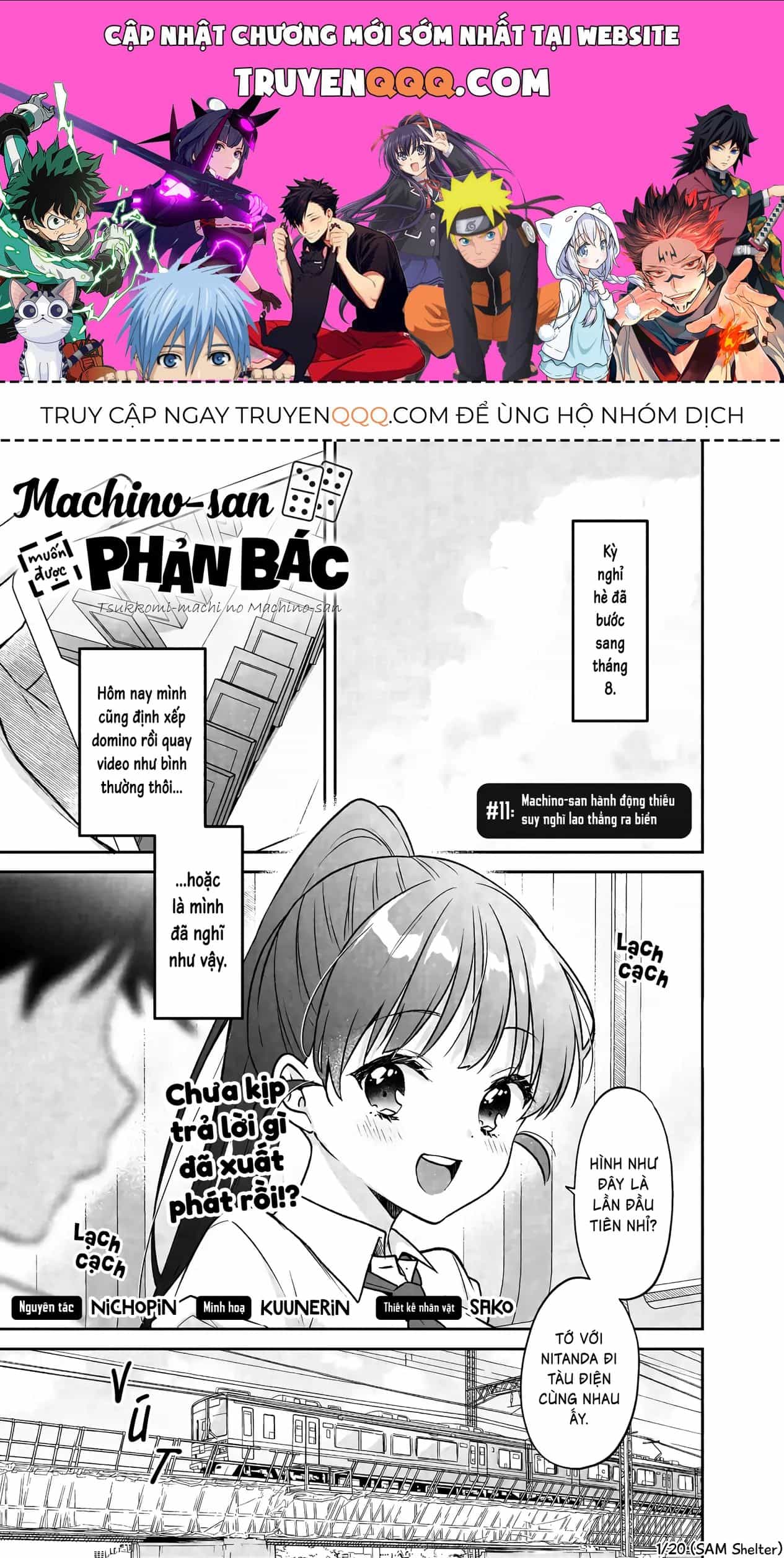 Machino-San Muốn Được Phản Bác - Chương 11 - ảnh 1