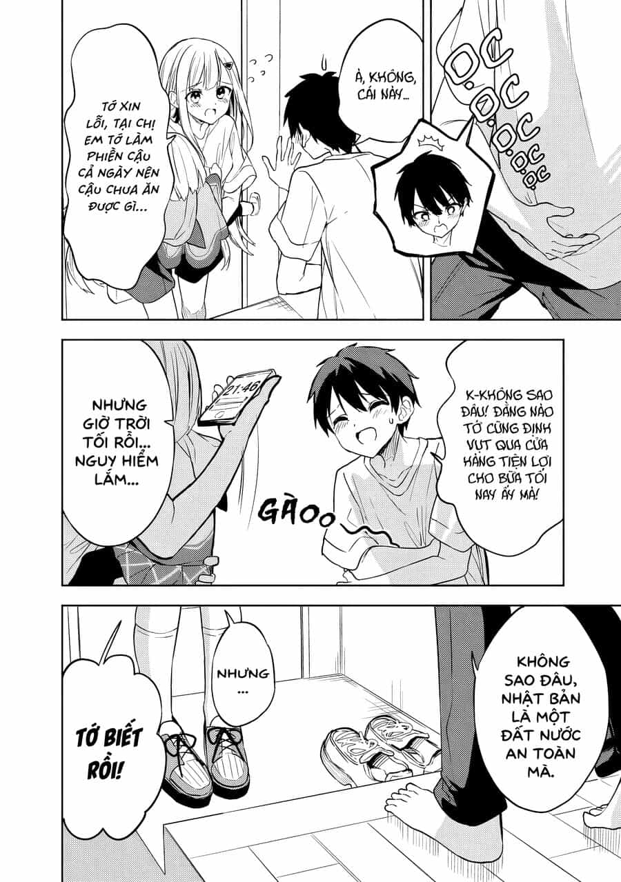 Maigo Ni Natteita Youjo Wo Tasuketara, Otonari Ni Sumu Bishoujo Ryuugakusei Ga Ie Ni Asobi Ni Kuru You Ni Natta Ken Nitsuite - Chương 3 - ảnh 20