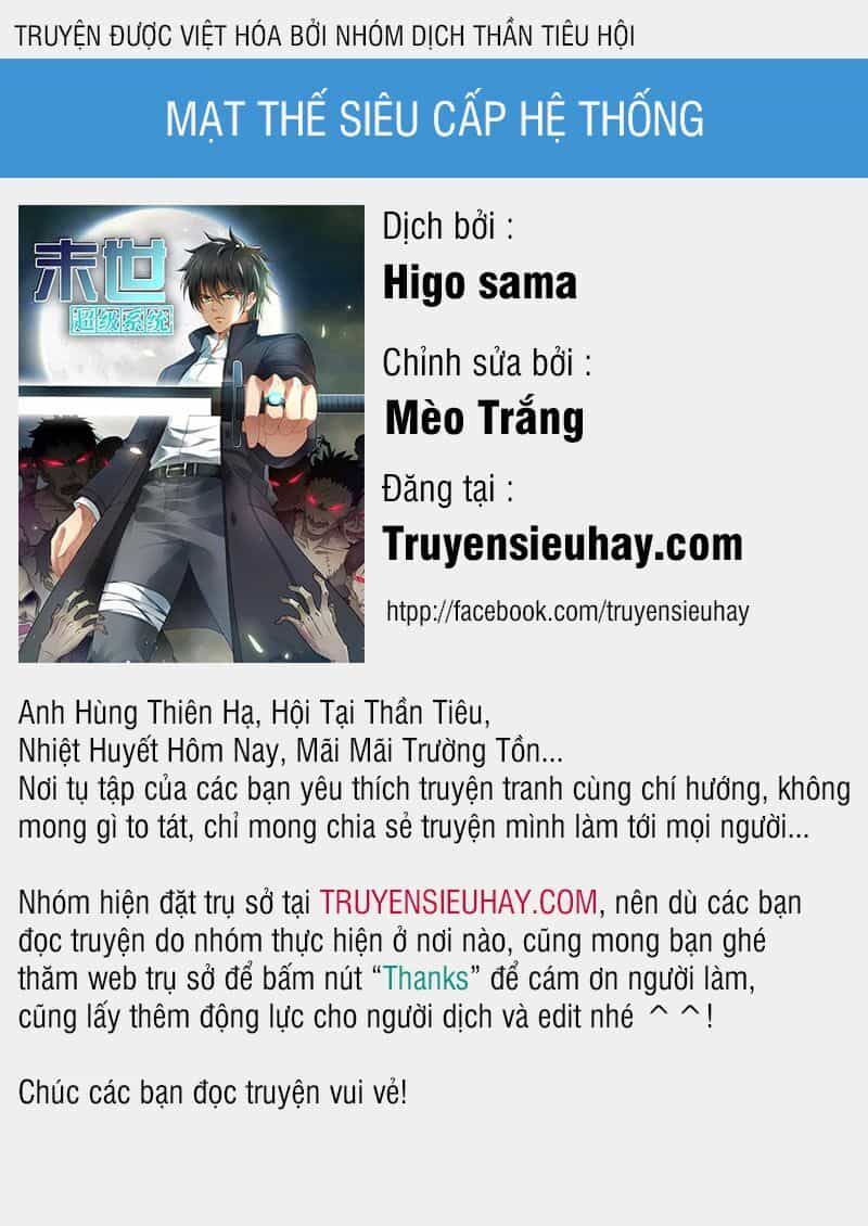 Mạt Thế Siêu Cấp Hệ Thống - Chương 65 - ảnh 1