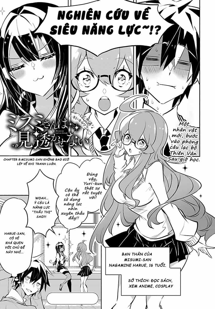 Misumi-San Không Thể Nhìn Thấu! - Chương 8 - ảnh 2