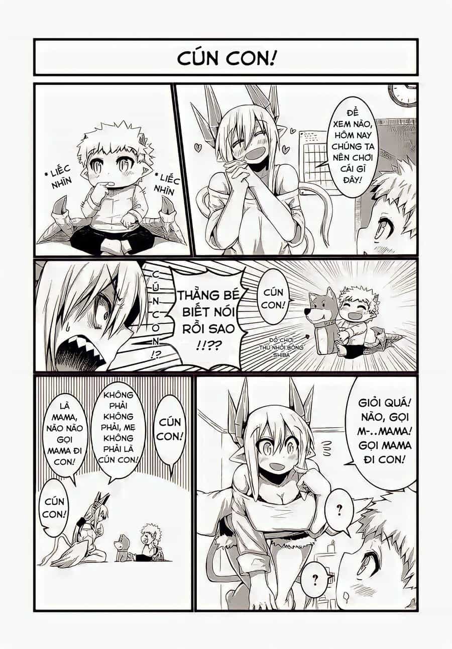 Musuko Ga Kawaikute Shikataganai Mazoku No Hahaoya - Chương 1 - ảnh 4