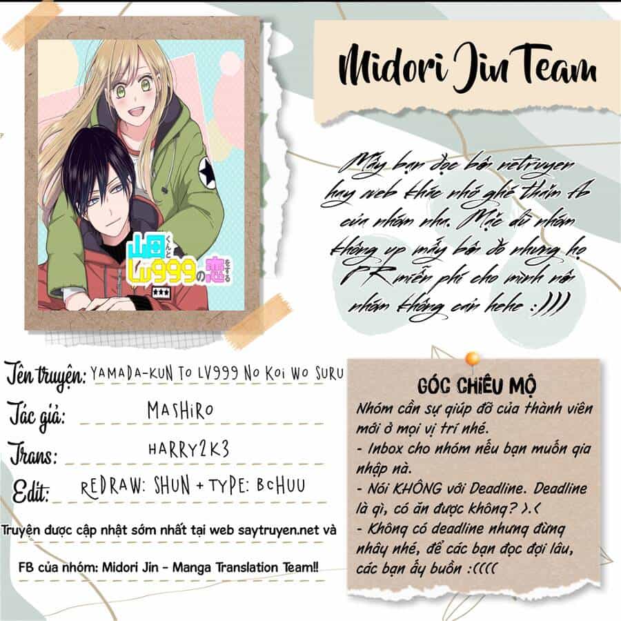 My Lv999 Love For Yamada-Kun - Chương 107 - ảnh 1