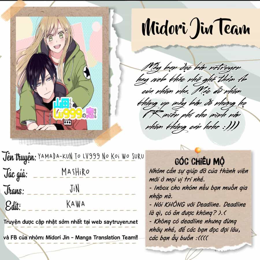 My Lv999 Love For Yamada-Kun - Chương 70 - ảnh 1