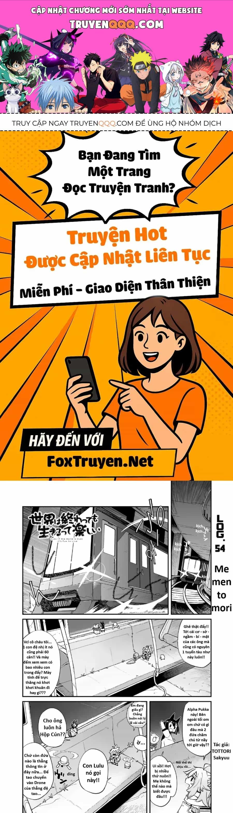 Ngay Cả Khi Hậu Tận Thế, Thật Hạnh Phúc Khi Vẫn Còn Được Sống... (Puchimasu Miếu) - Chương 54.1 - ảnh 1