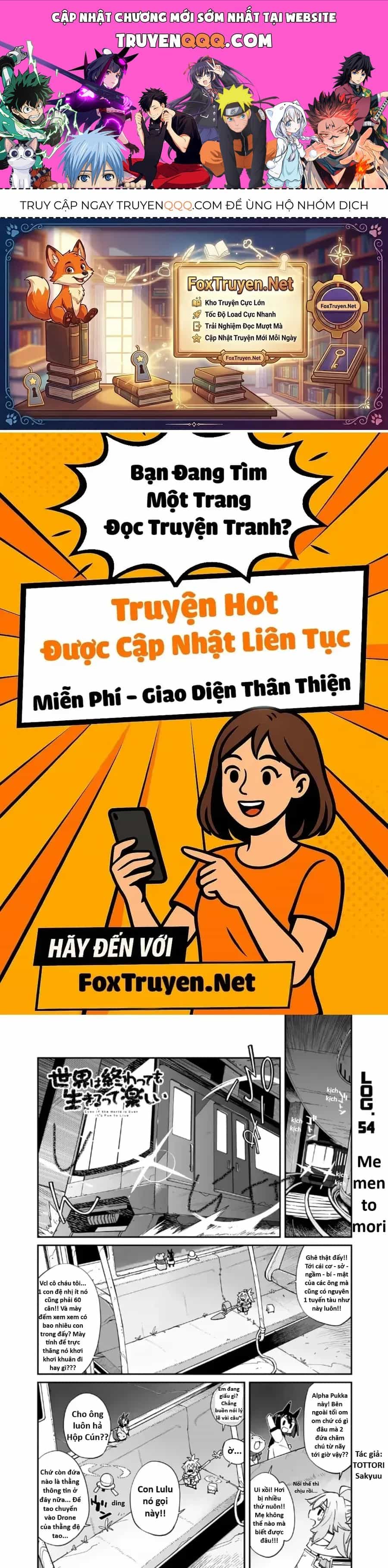 Ngay Cả Khi Hậu Tận Thế, Thật Hạnh Phúc Vẫn Còn Được Sống... - Chương 54.1 - ảnh 1