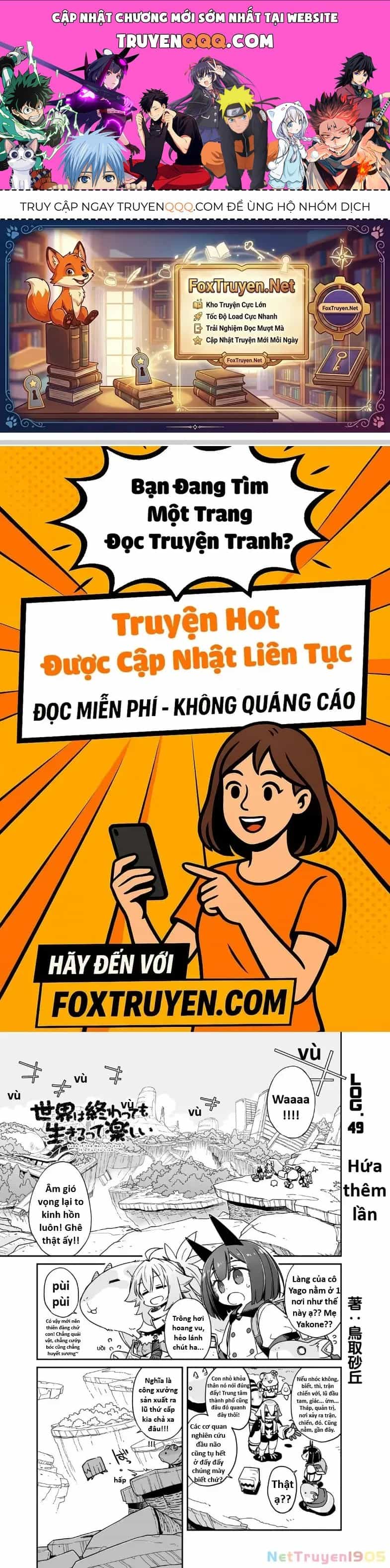 Ngay Cả Khi Hậu Tận Thế, Thật Hạnh Phúc Vẫn Còn Được Sống... - Chương 49.1 - ảnh 1