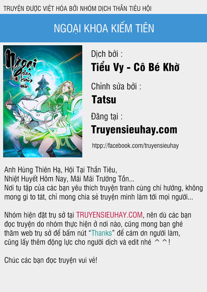 Ngoại Khoa Kiếm Tiên - Chương 5 - ảnh 1