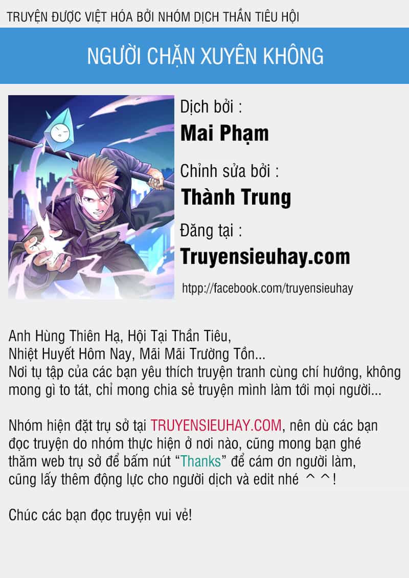 Người Chặn Xuyên Không - Chương 3 - ảnh 1