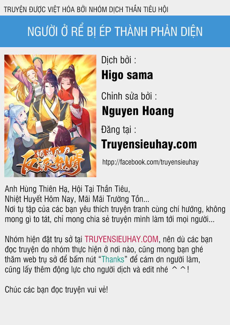 Người Ở Rể Bị Ép Thành Phản Diện - Chương 4 - ảnh 1