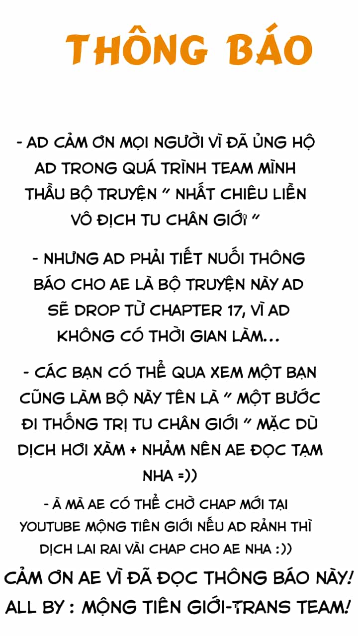Nhất Chiêu Liền Vô Địch Tu Chân Giới - Chương 16.5 - ảnh 2