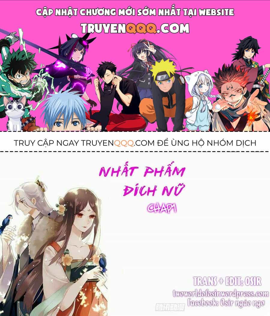 Nhất Phẩm Đích Nữ - Chương 1 - ảnh 1