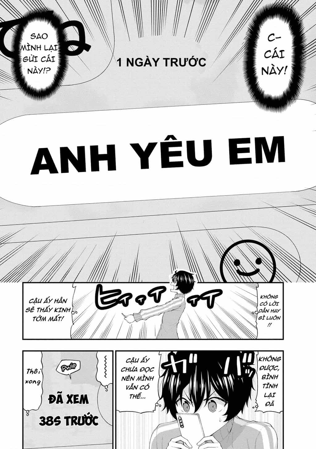 Nhỏ Gyaru Lẽ Ra Tỏ Tình Với Người U Ám Như Tôi Chỉ Vì Trò Chơi Trừng Phạt, Nhưng Dù Có Nhìn Kiểu Gì Thì Cổ Cũng Yêu Tôi Mà! - Chuong 17 - ảnh 26
