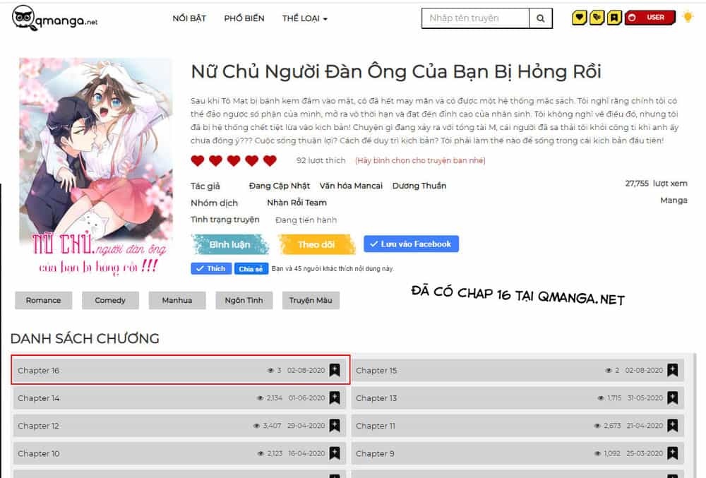 Nữ Chủ Người Đàn Ông Của Bạn Bị Hỏng Rồi - Chương 15 - ảnh 45