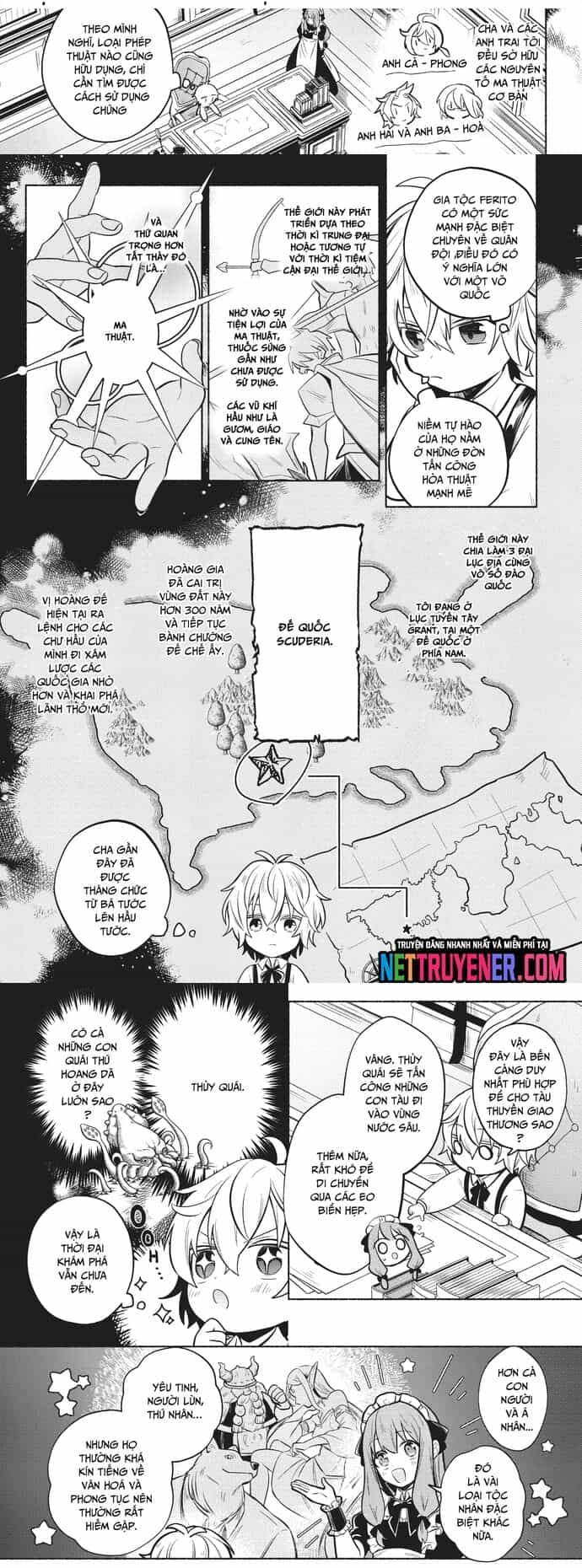Okiraku Ryoushu No Tanoshii Ryouchi Bouei - Chương 1 - ảnh 8