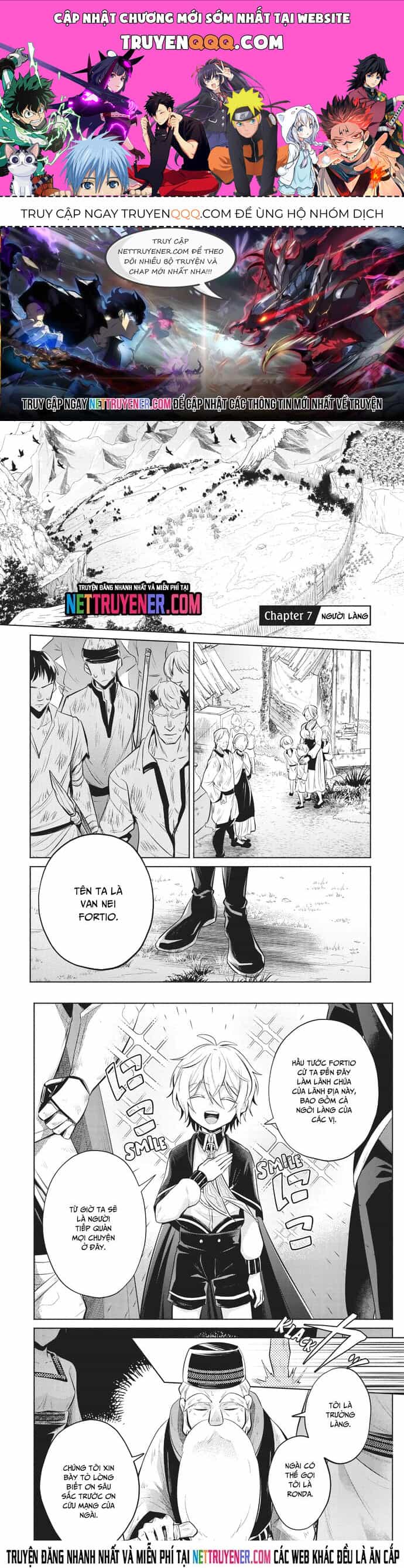 Okiraku Ryoushu No Tanoshii Ryouchi Bouei - Chương 7 - ảnh 1