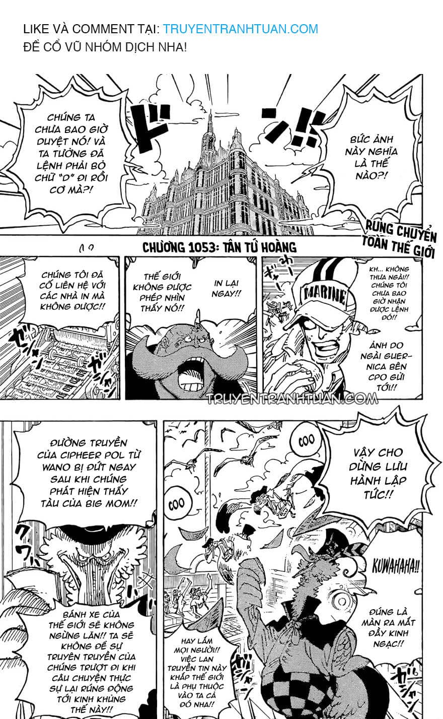 One Piece - Chương 1053 - ảnh 1
