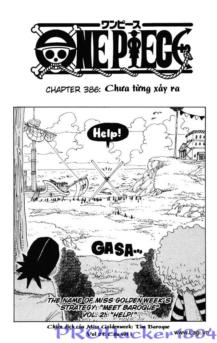 One Piece - Chương 386 - ảnh 1