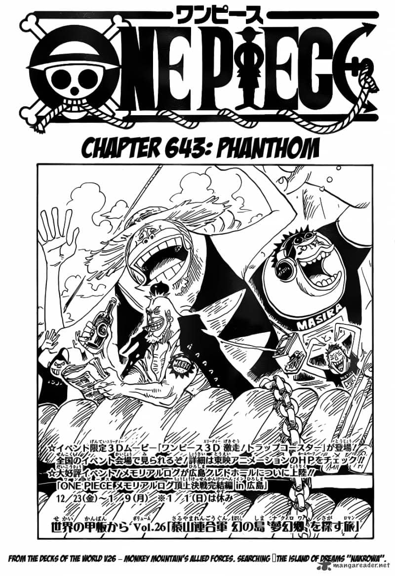 One Piece - Chương 643 - ảnh 1