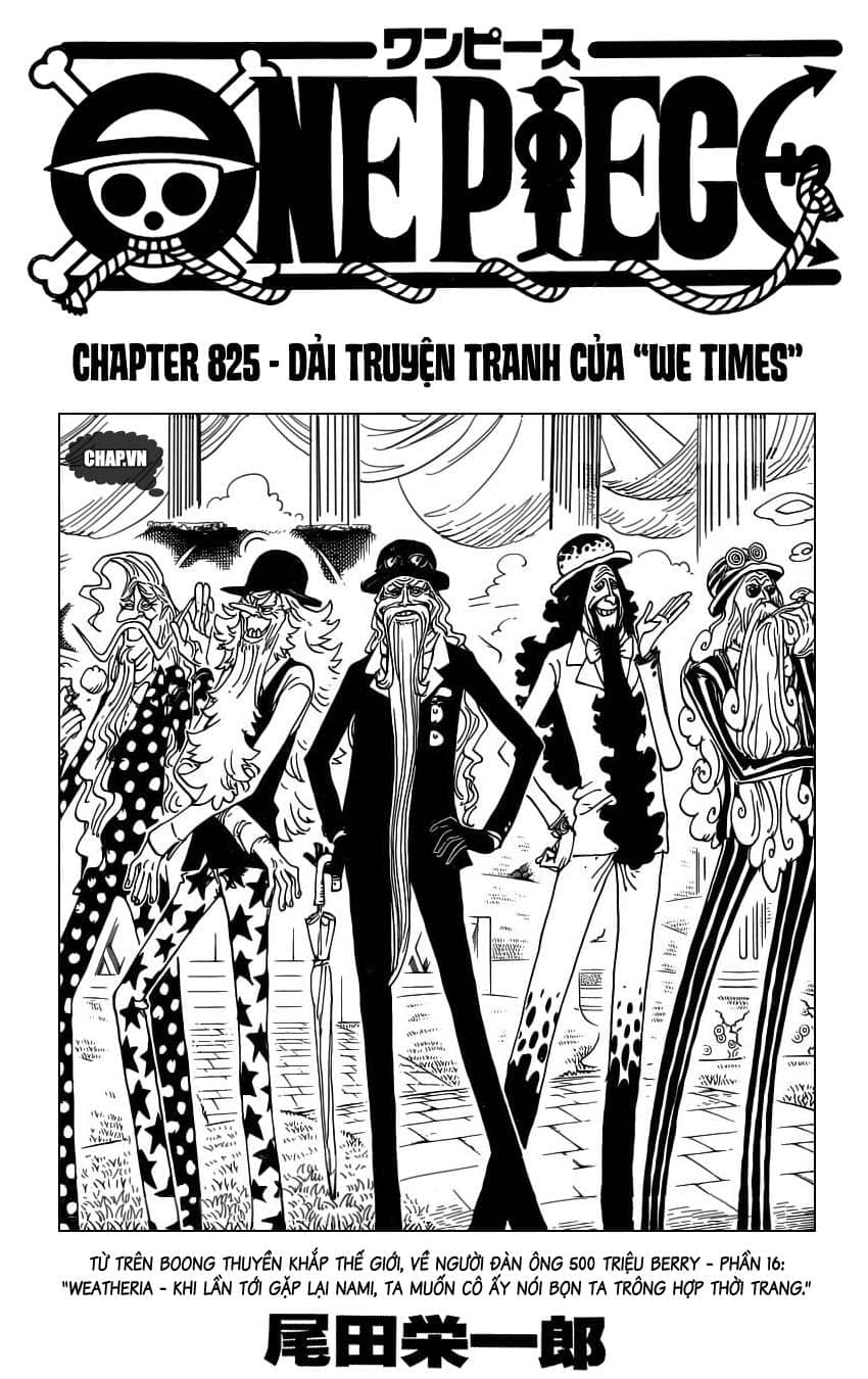 One Piece - Chương 825 - ảnh 1