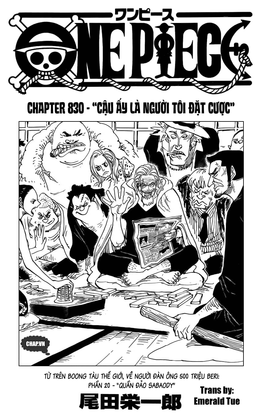 One Piece - Chương 830 - ảnh 1