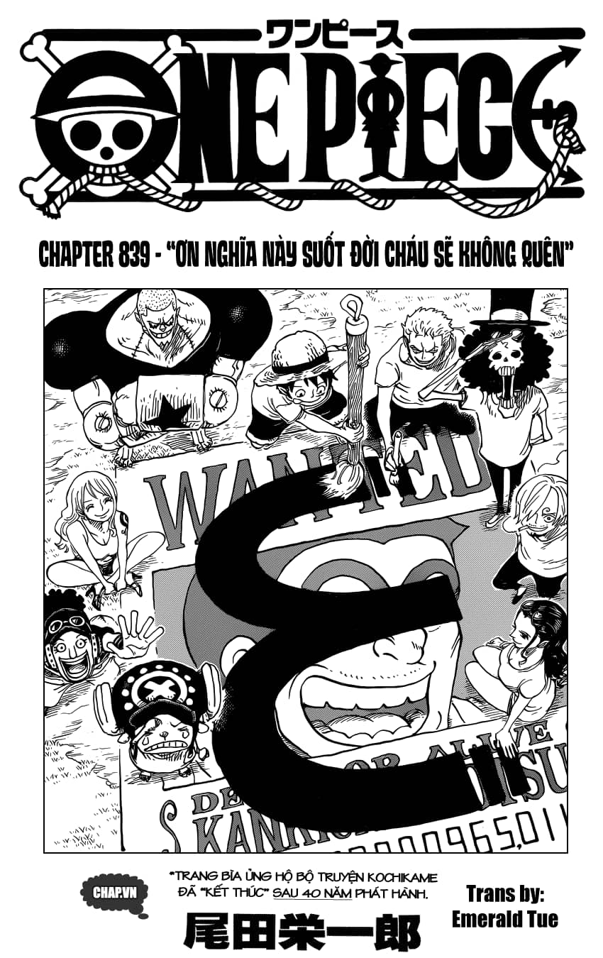 One Piece - Chương 839 - ảnh 1