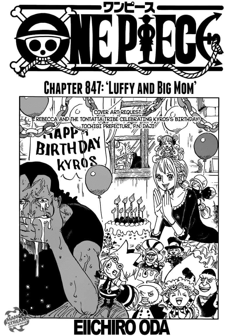 One Piece - Chương 847 - ảnh 1