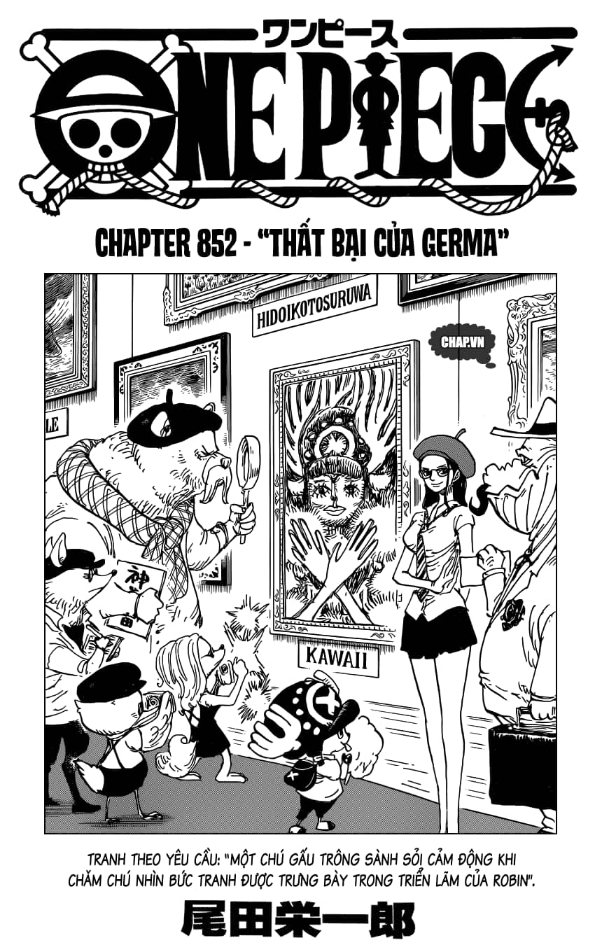 One Piece - Chương 852 - ảnh 1