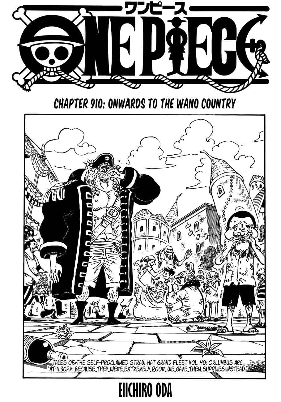 One Piece - Chương 910 - ảnh 1