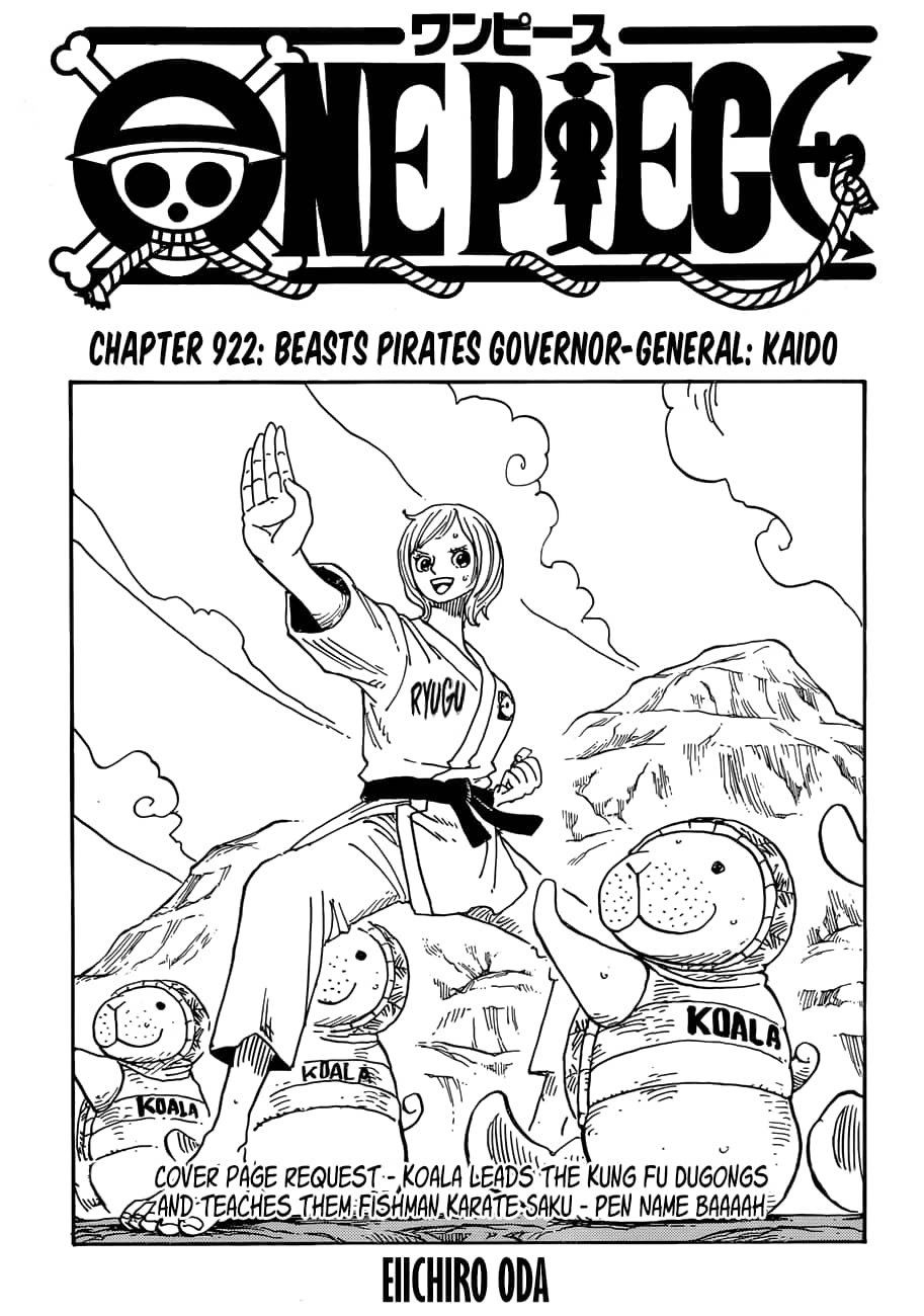 One Piece - Chương 922 - ảnh 1
