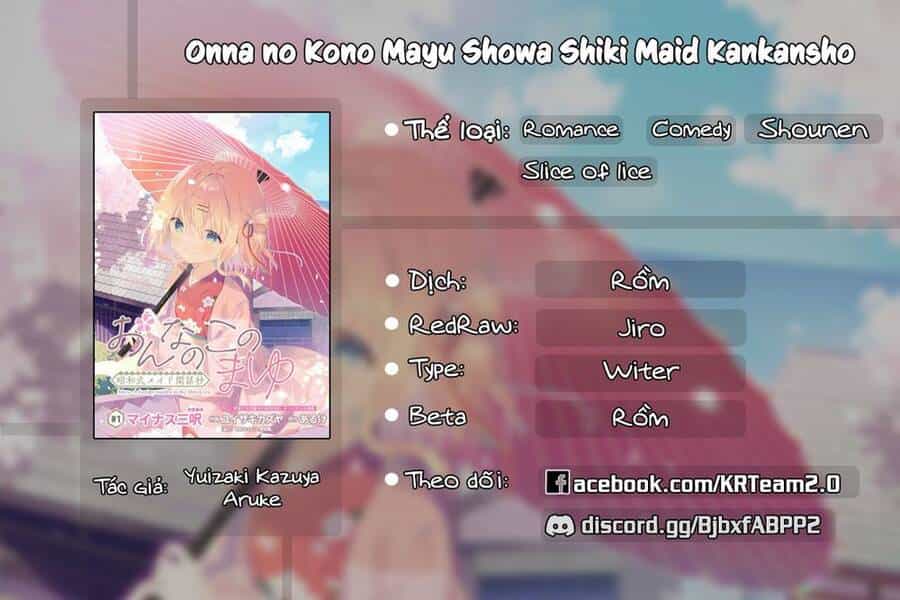 Onna No Kono Mayu Showa Shiki Maid Kankansho - Chương 1.2 - ảnh 1