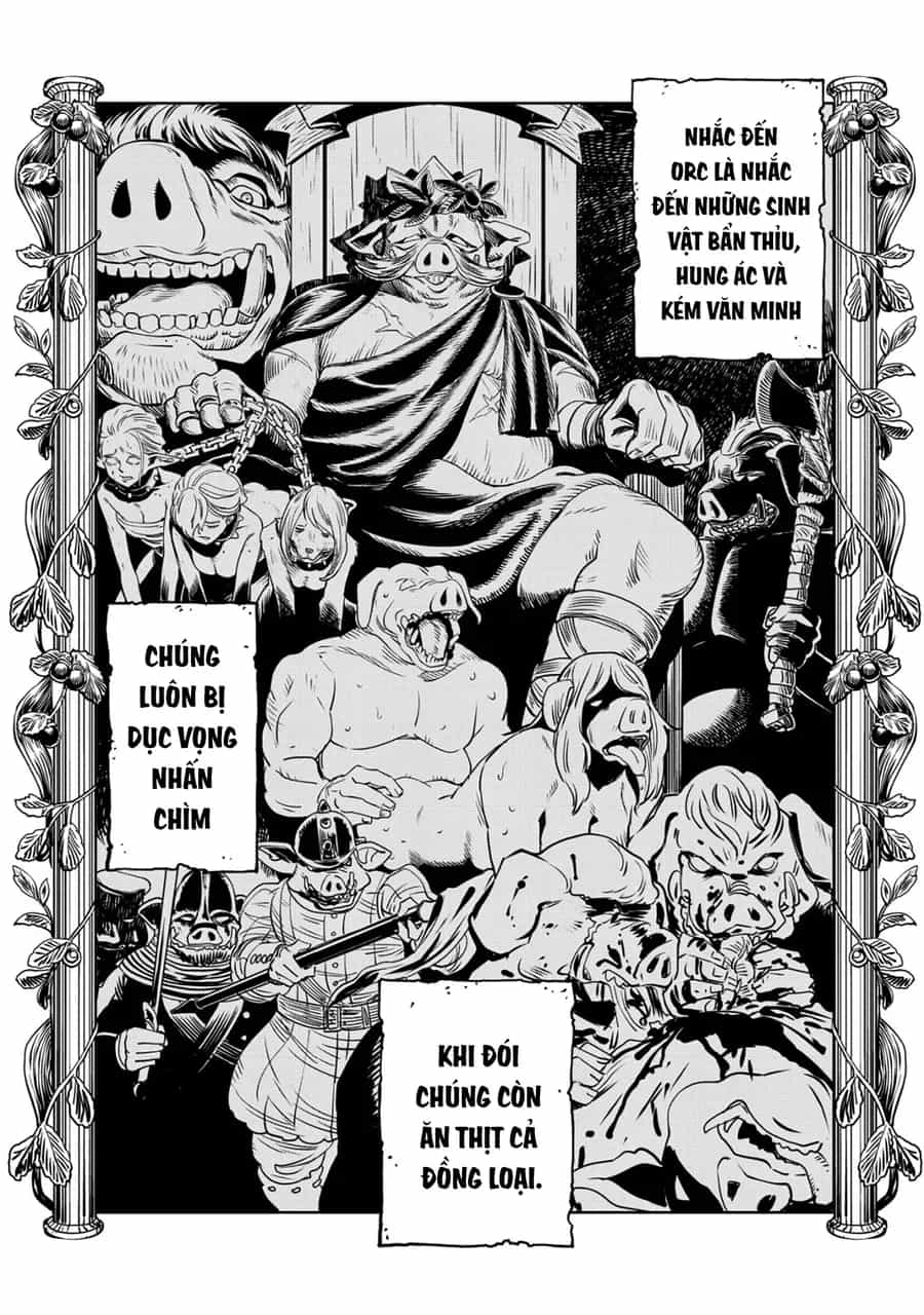 Orcsen Oukokushi ~Yaban Na Orc No Kuni Wa, Ikanishite Heiwa Na Elf No Kuni Wo Yakiharau Ni Itatta Ka~ - Chương 1 - ảnh 26