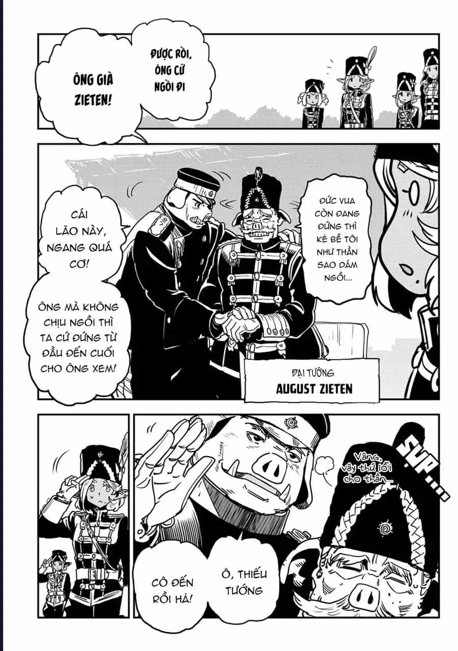 Orcsen Oukokushi ~Yaban Na Orc No Kuni Wa, Ikanishite Heiwa Na Elf No Kuni Wo Yakiharau Ni Itatta Ka~ - Chương 10 - ảnh 54