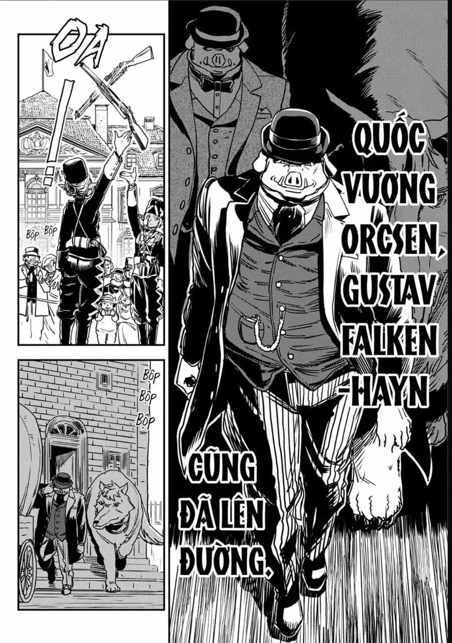 Orcsen Oukokushi ~Yaban Na Orc No Kuni Wa, Ikanishite Heiwa Na Elf No Kuni Wo Yakiharau Ni Itatta Ka~ - Chương 13 - ảnh 11