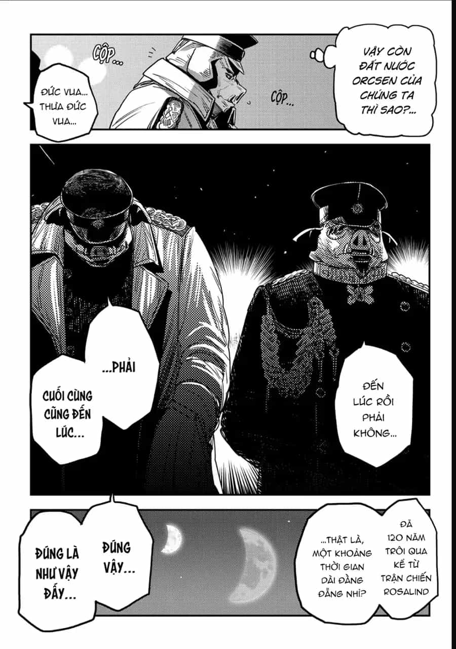 Orcsen Oukokushi ~Yaban Na Orc No Kuni Wa, Ikanishite Heiwa Na Elf No Kuni Wo Yakiharau Ni Itatta Ka~ - Chương 14 - ảnh 48