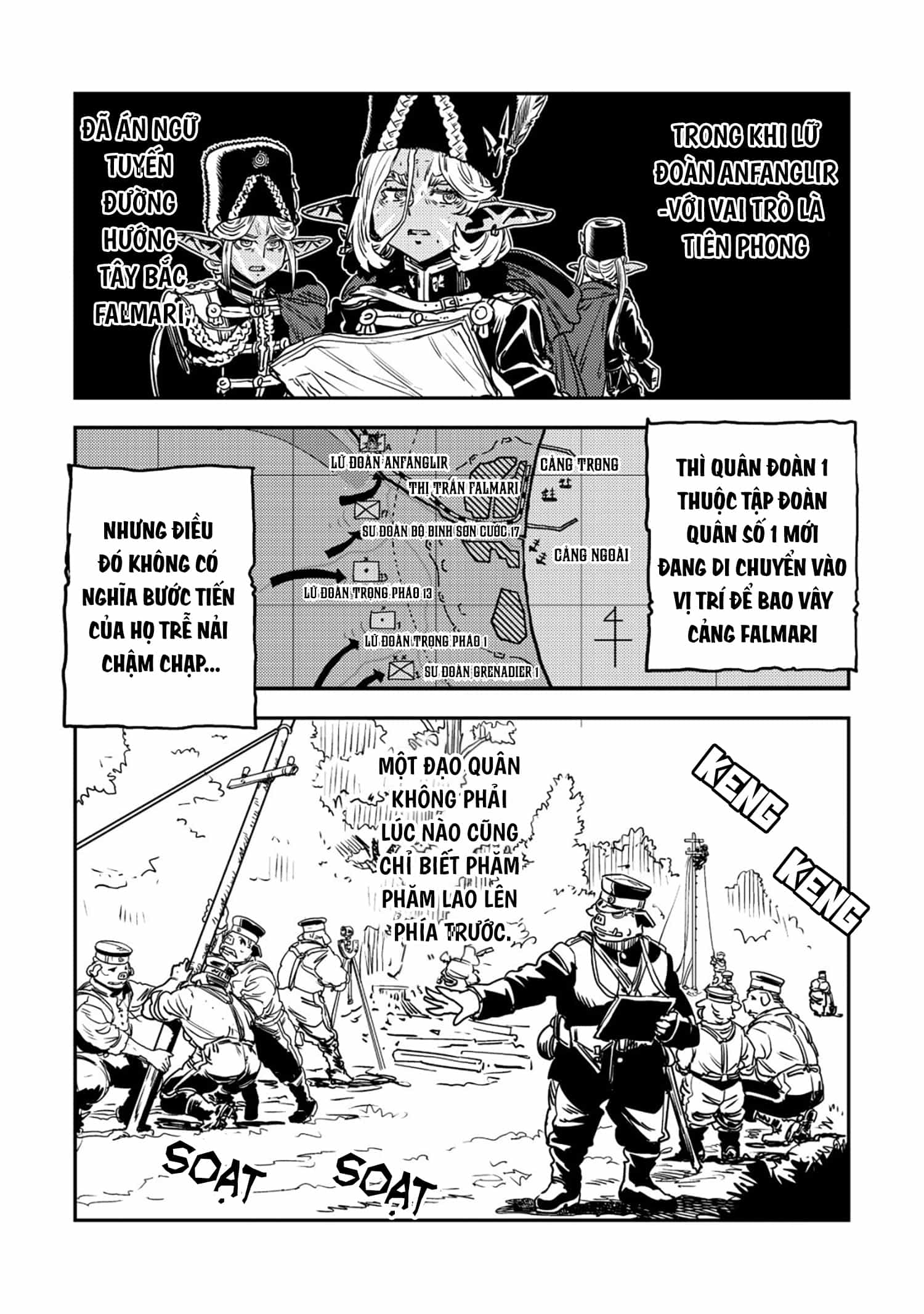 Orcsen Oukokushi ~Yaban Na Orc No Kuni Wa, Ikanishite Heiwa Na Elf No Kuni Wo Yakiharau Ni Itatta Ka~ - Chương 18 - ảnh 18