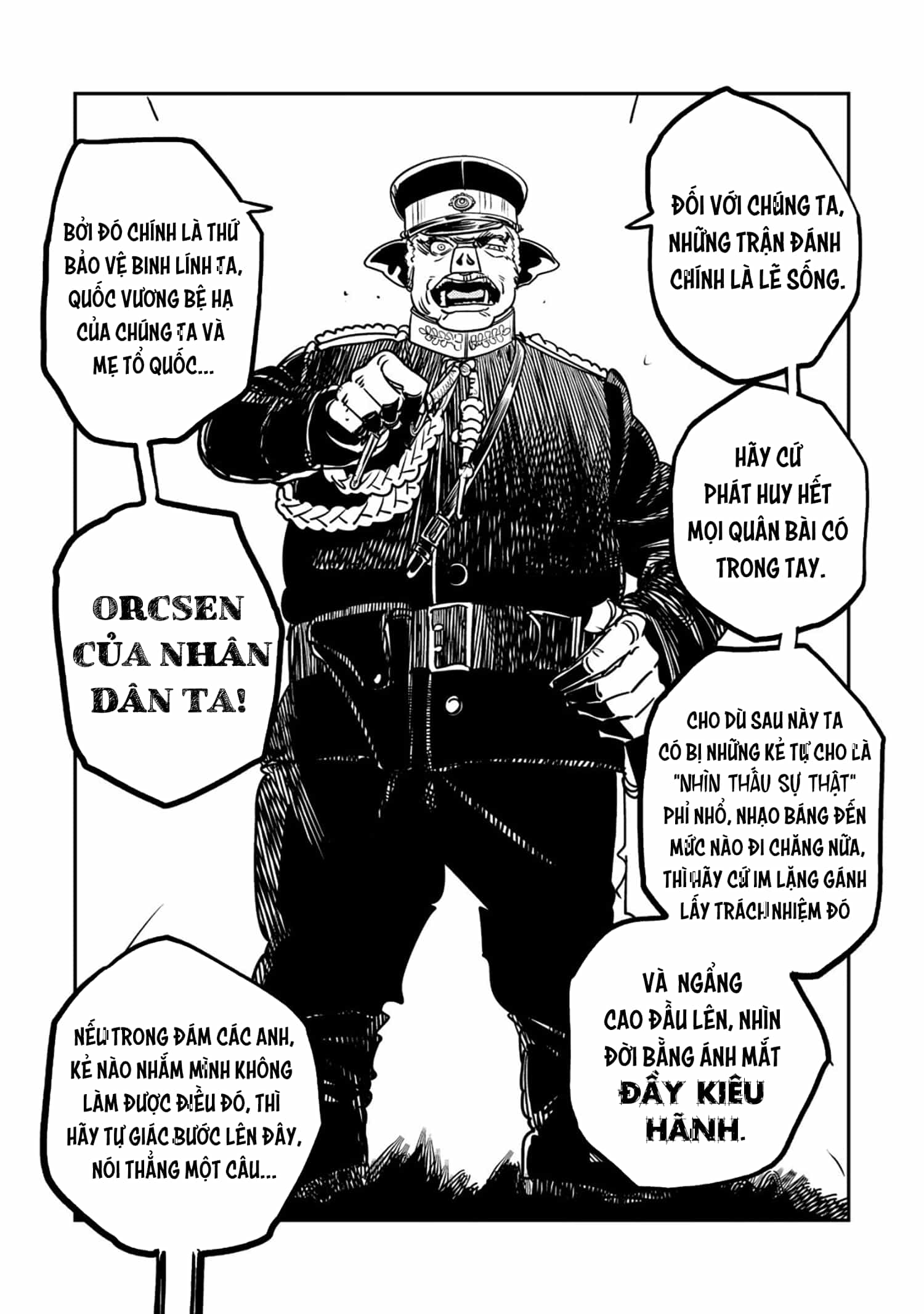 Orcsen Oukokushi ~Yaban Na Orc No Kuni Wa, Ikanishite Heiwa Na Elf No Kuni Wo Yakiharau Ni Itatta Ka~ - Chương 18 - ảnh 36