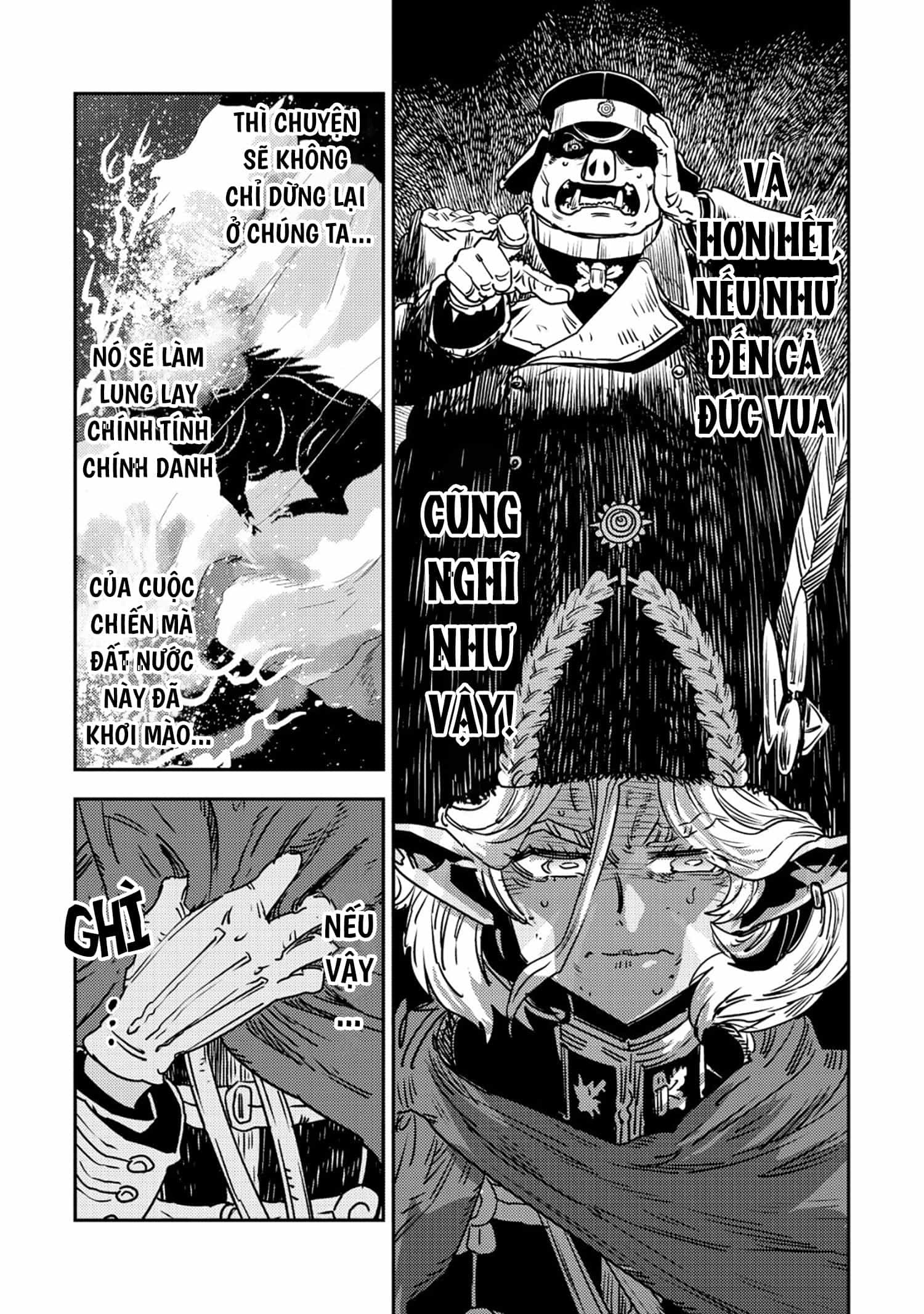 Orcsen Oukokushi ~Yaban Na Orc No Kuni Wa, Ikanishite Heiwa Na Elf No Kuni Wo Yakiharau Ni Itatta Ka~ - Chương 20 - ảnh 7