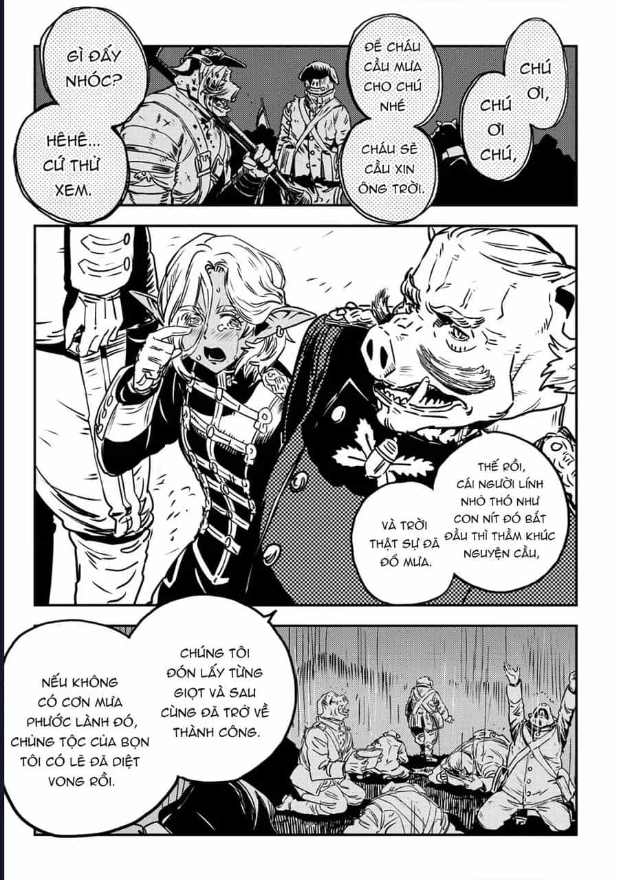 Orcsen Oukokushi ~Yaban Na Orc No Kuni Wa, Ikanishite Heiwa Na Elf No Kuni Wo Yakiharau Ni Itatta Ka~ - Chương 5 - ảnh 41