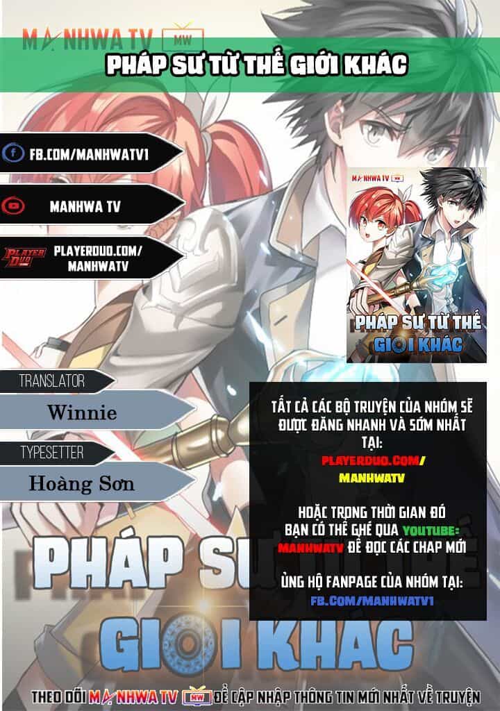 Pháp Sư Từ Thế Giới Khác - Chương 1 - ảnh 2