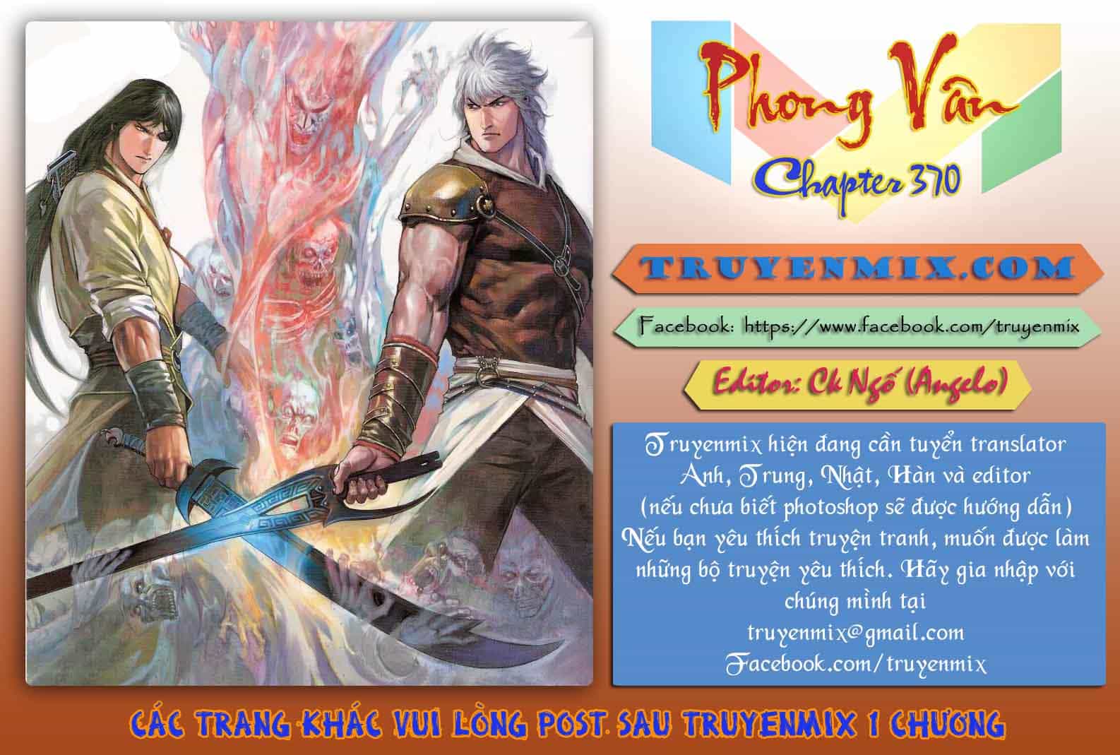 Phong Vân - Chương 370 - ảnh 1