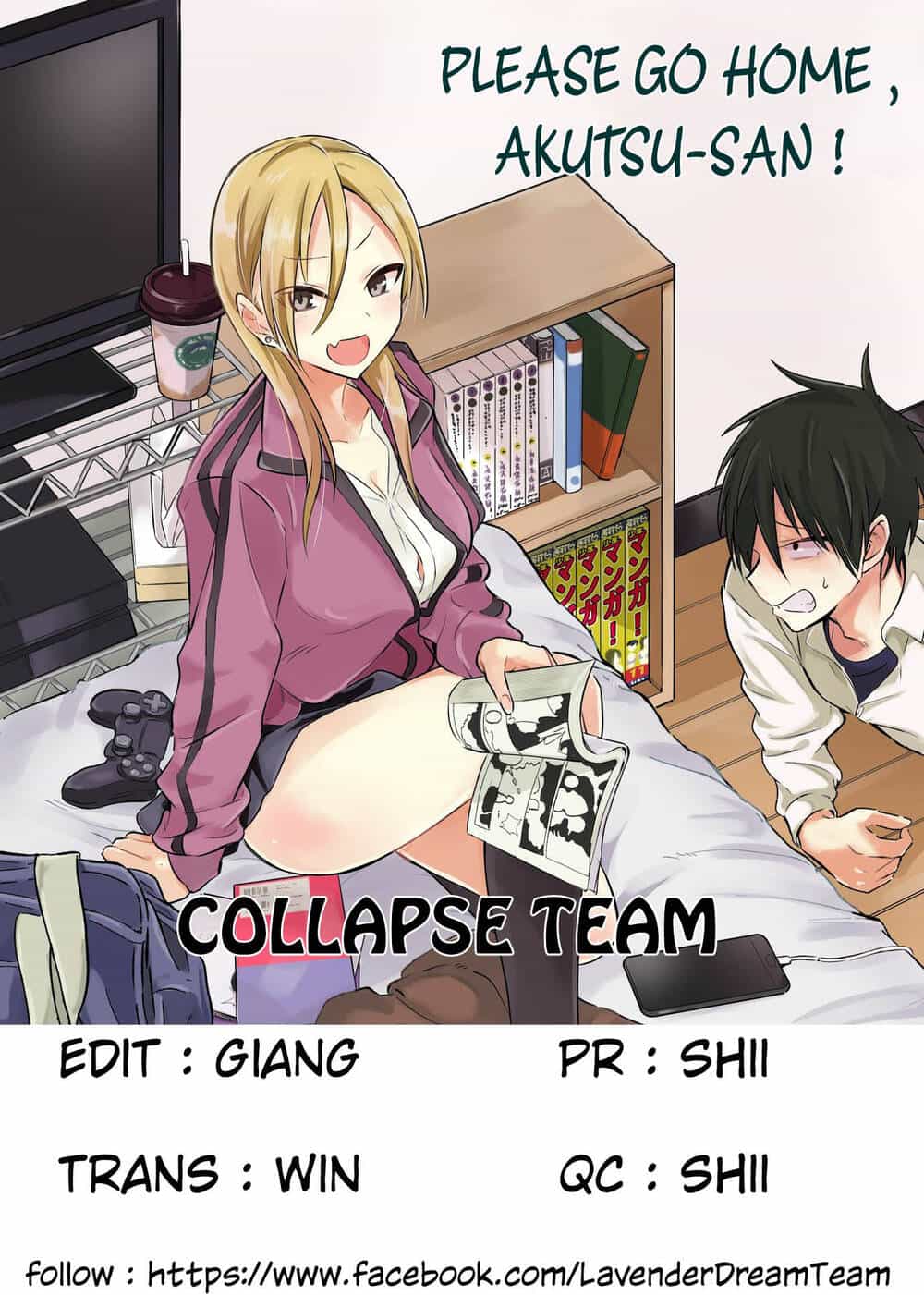 Please Go Home, Akutsu-San! - Chương 11 - ảnh 2