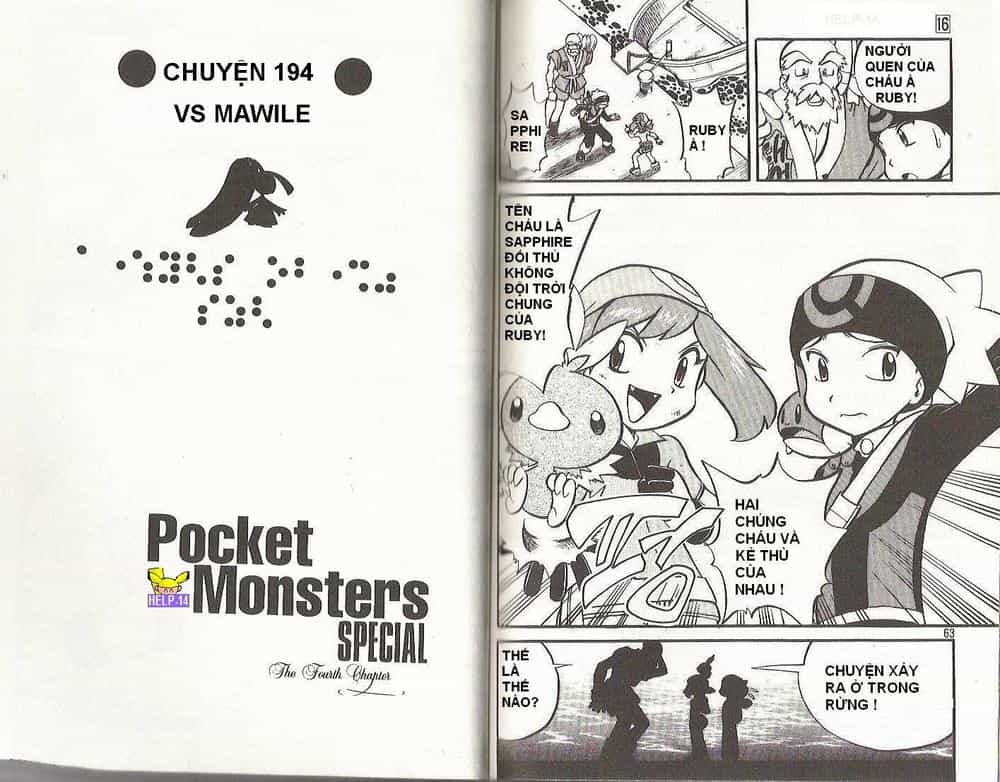 Pokemon Special - Chương 194-198 - ảnh 1