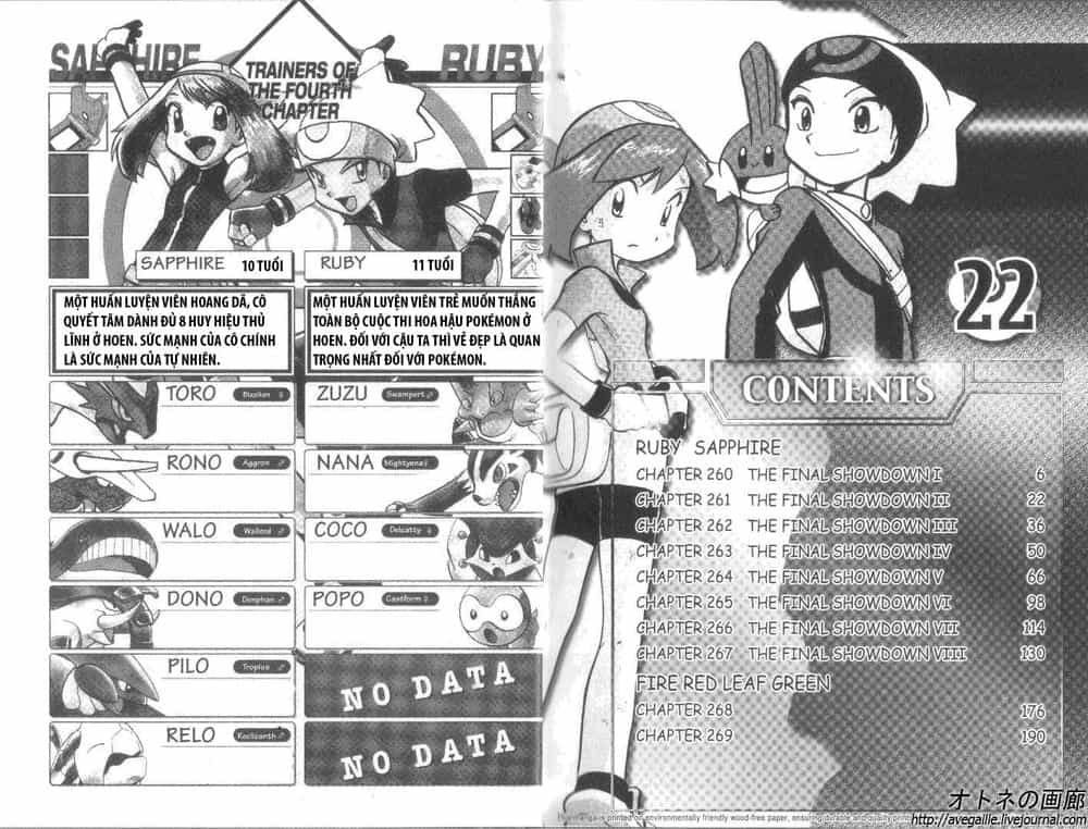 Pokemon Special - Chương 260-263 - ảnh 4