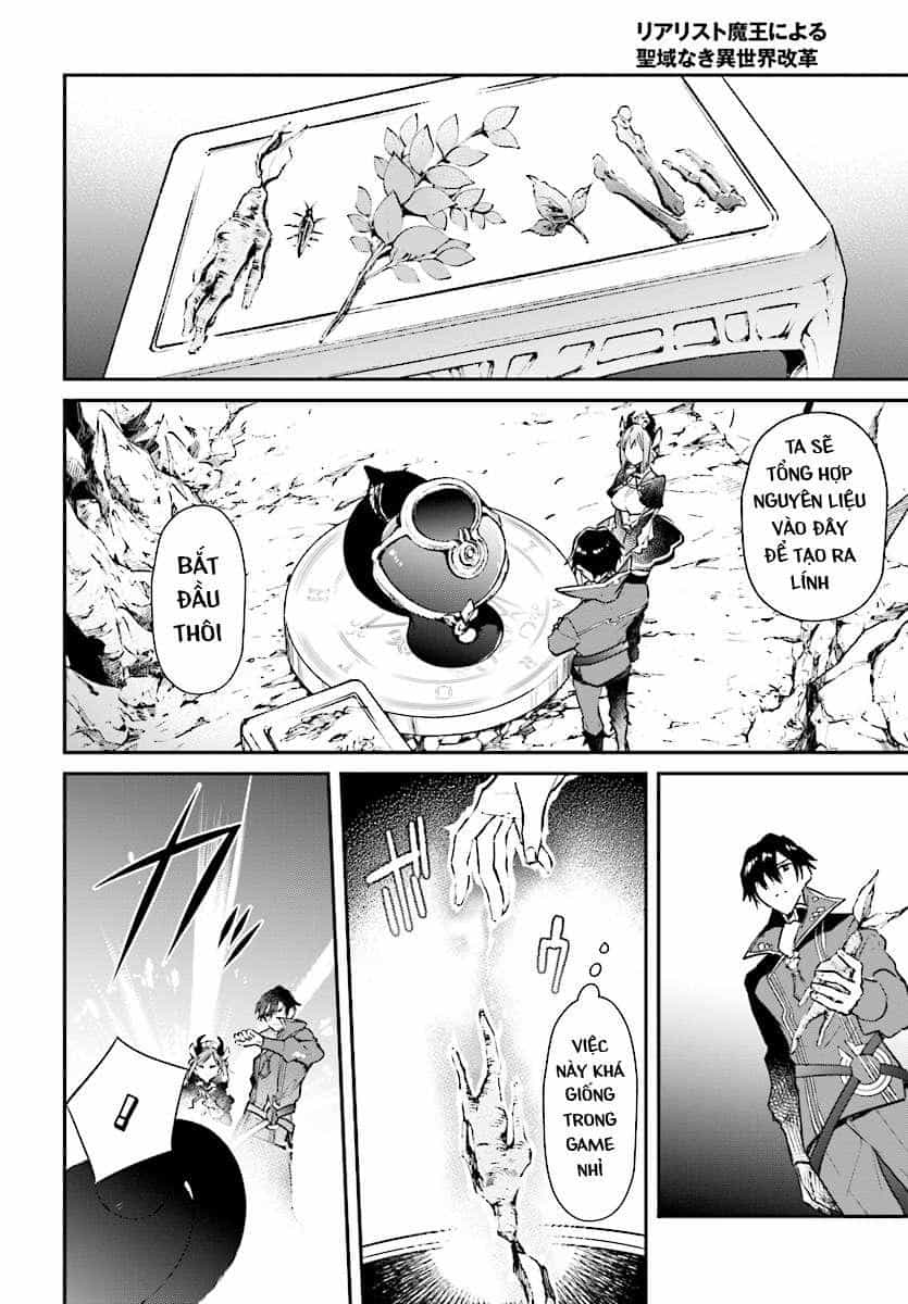 Realist Maou Niyoru Seiiki Naki Isekai Kaikaku - Chương 1 - ảnh 17