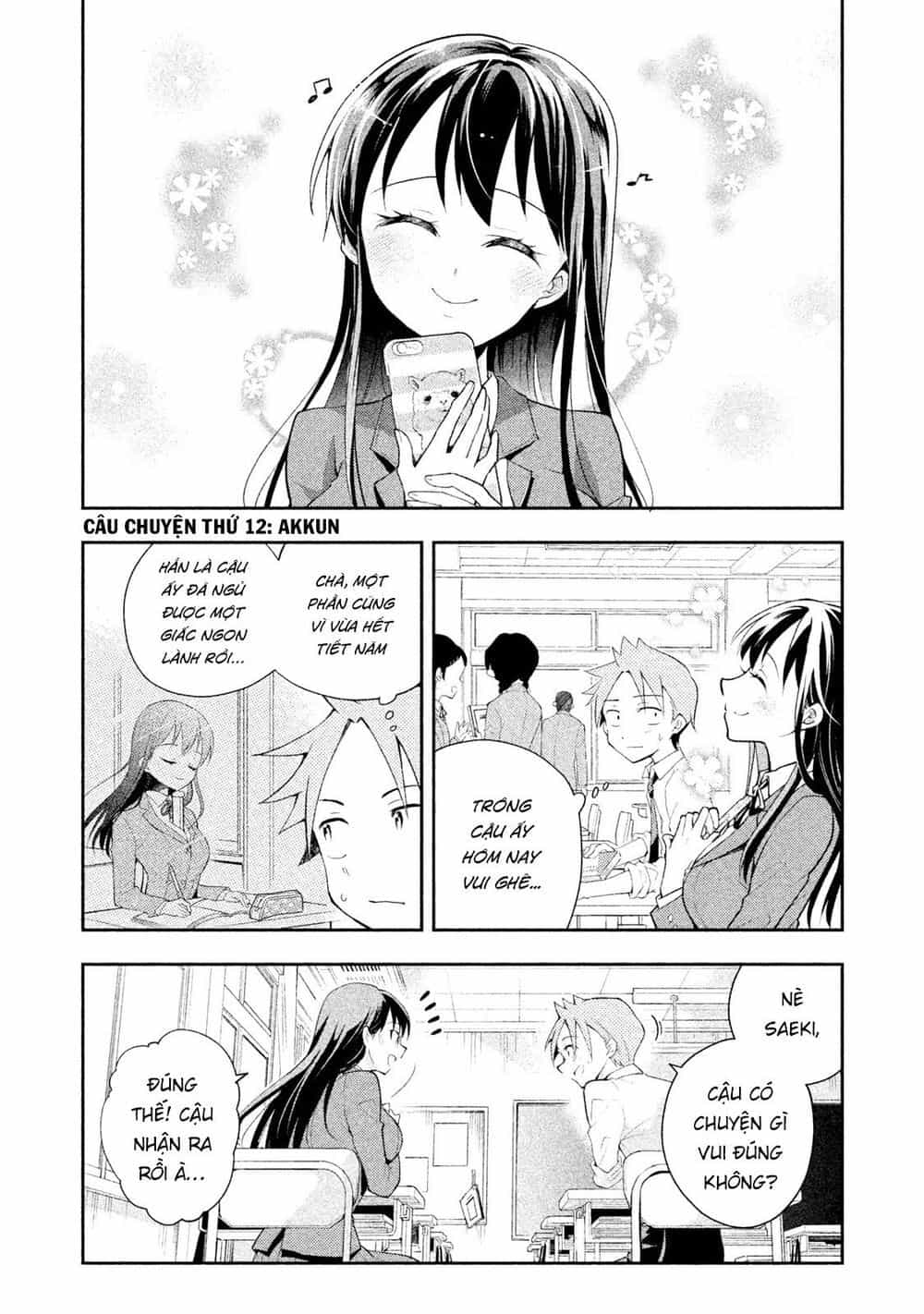 Saeki-San Wa Nemutteru - Chương 12 - ảnh 2
