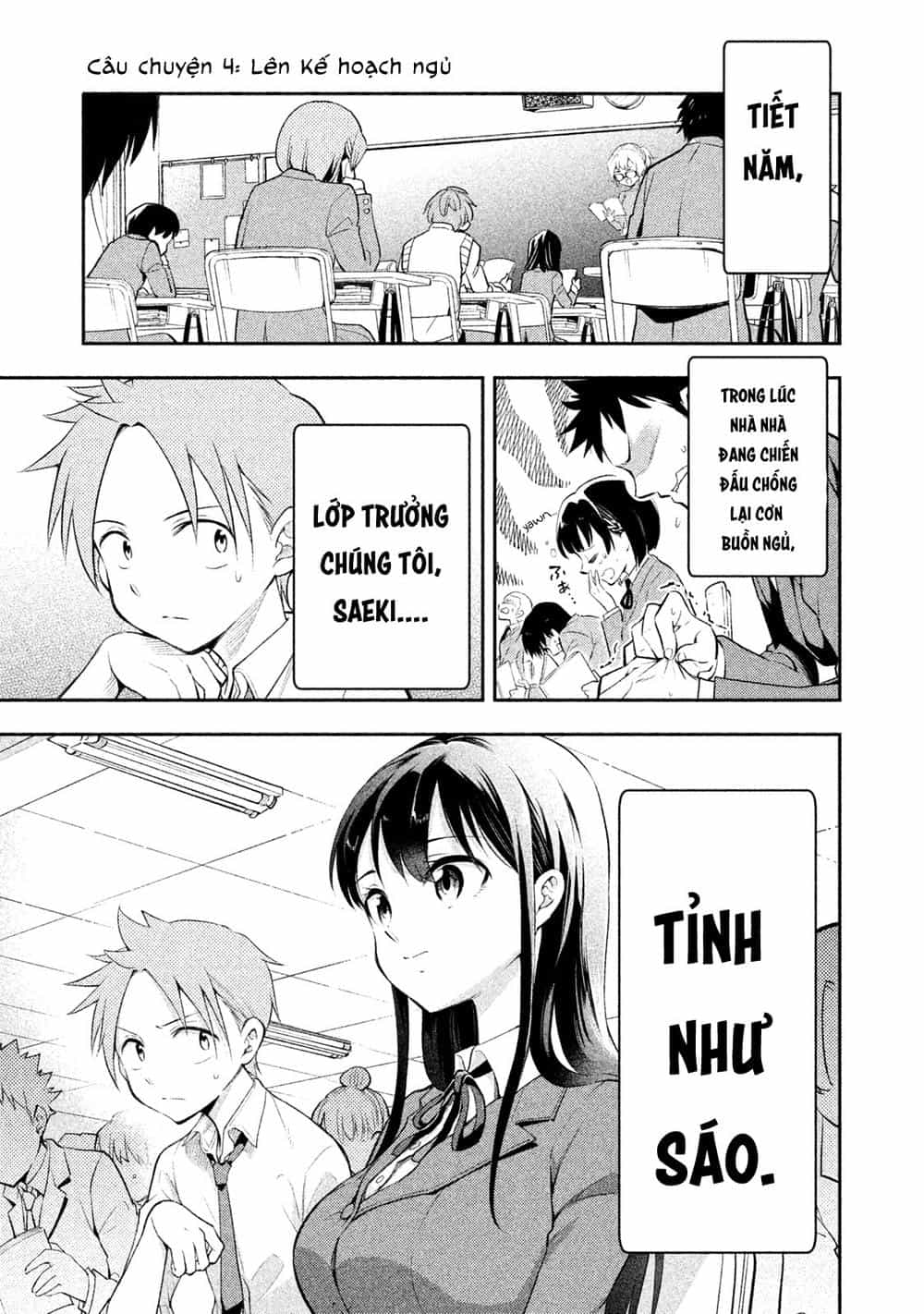 Saeki-San Wa Nemutteru - Chương 4 - ảnh 3