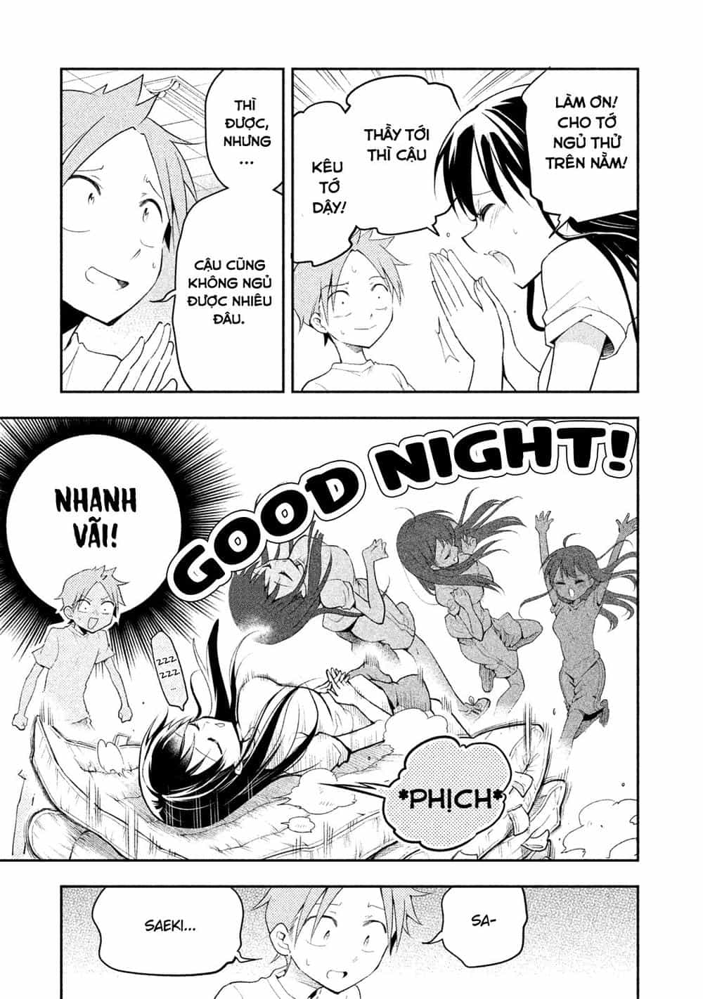 Saeki-San Wa Nemutteru - Chương 8 - ảnh 13